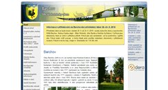 Desktop Screenshot of barchov.cz